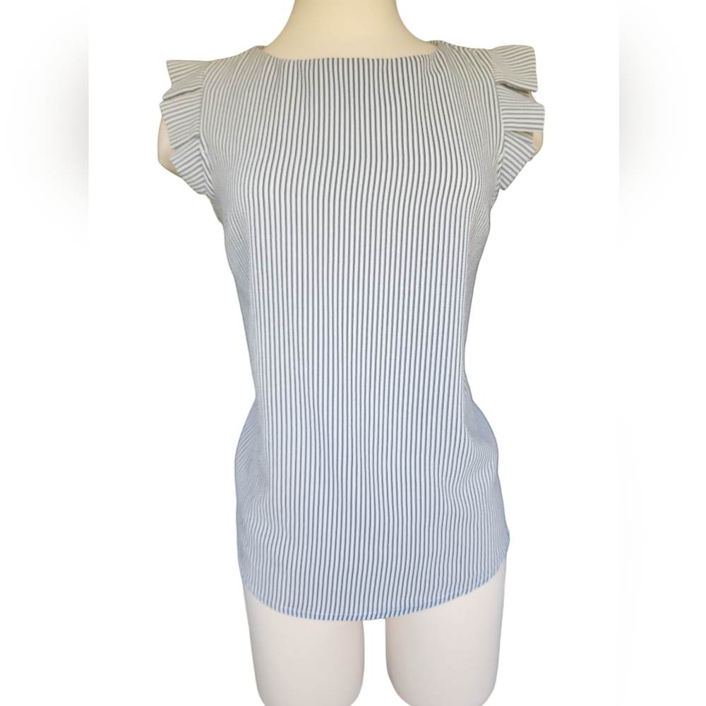 striped blouse